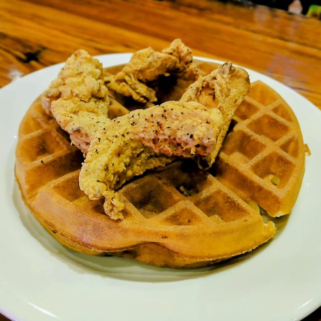 Chicken & Waffles.