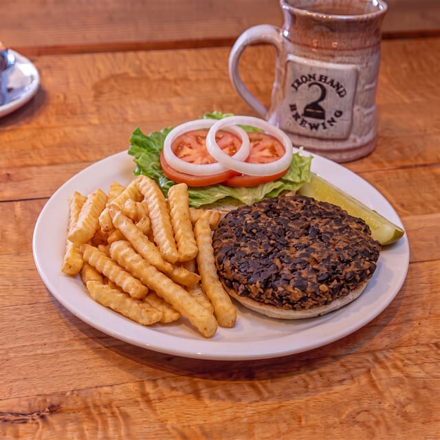 Black Bean Burger.
